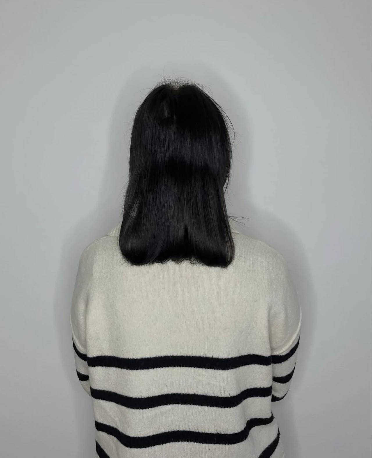 Hair before extensions — 5