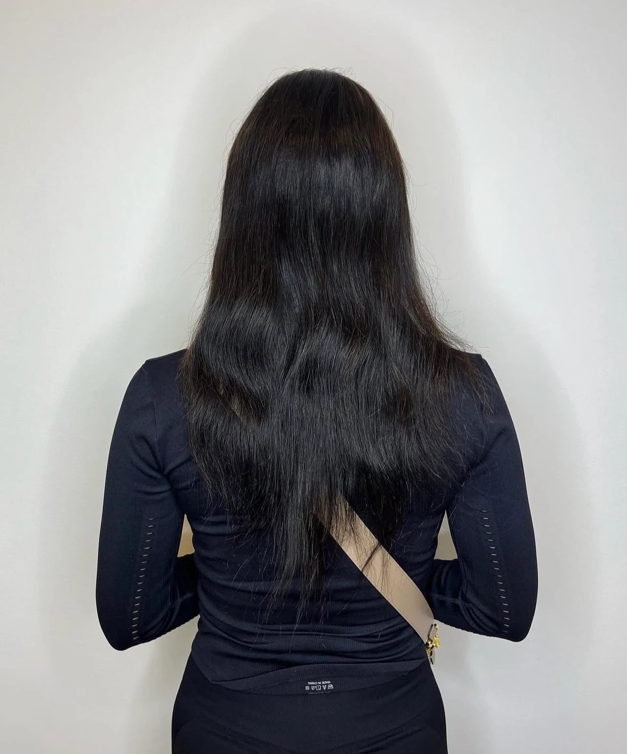 Hair before extensions — 7